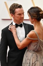SOPHIE HUNTER at 94th Annual Academy Awards at Dolby Theatre in Los Angeles 03/27/2022