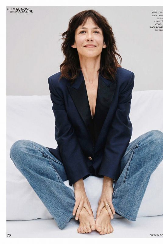 SOPHIE MARCEAU in Elle Magazine, France March 2022