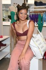 STORM REID at Pacsun in Los Angeles 03/26/2022