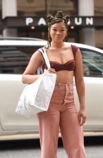 STORM REID at Pacsun in Los Angeles 03/26/2022