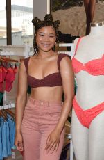 STORM REID at Pacsun in Los Angeles 03/26/2022