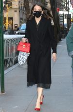 SUTTON FOSTER Arrives at Today Show in New York 03/04/2022