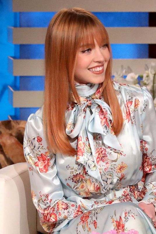 SYDNEY SWEENEY at Ellen Degeneres Show 03/31/2022