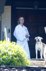 SYDNEY SWEENEY at Her Home in Los Angeles 03/23/2022