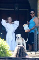 SYDNEY SWEENEY at Her Home in Los Angeles 03/23/2022