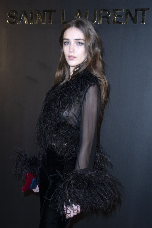 TALIA RYDER at Saint-laurent Fasion Show in Paris 03/01/2022