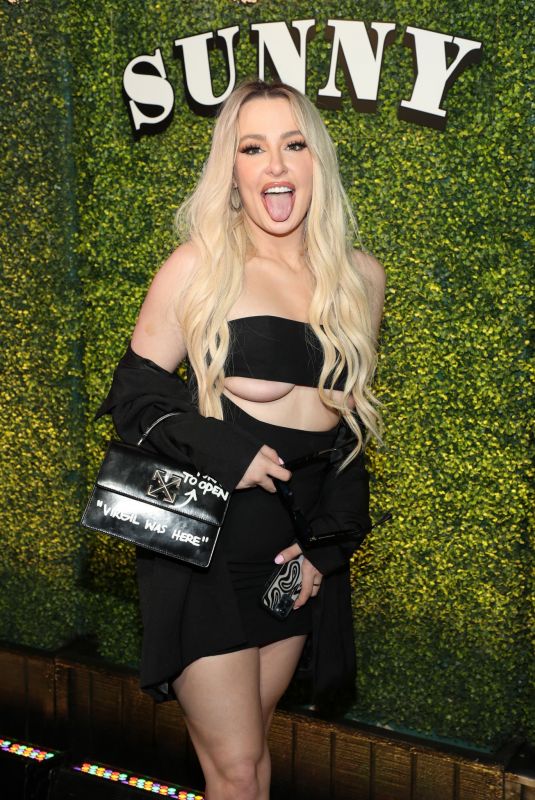 TANA MONGEAU at Sunny Vodka Launch Party in Los Angeles 03/15/2022