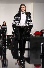 TAYLOR HILL at Backstage at Ralph Lauren Fashion Show in New York 03/22/2022