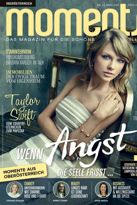 TAYLOR SWIFT in Moments Magazine, March 2022