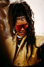 TEYANA TAYLOR at Rick Owens Fashion Show in Paris 03/05/2022