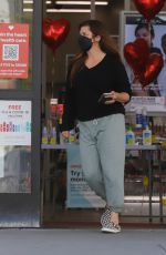TIFFANI THIESSEN Leaves CVS Pharmacy in Los Angeles 02/27/2022