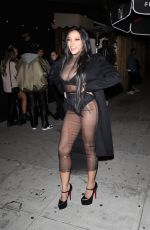 TINASHE Arrives at Justin Bieber