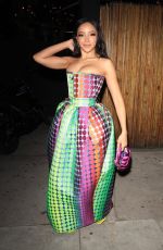TINASHE Arrives at The Nice Guy in Los Angeles 03/02/2022