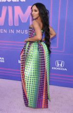 TINASHE at Billboard Women in Music 2022 in Inglewood 03/02/2022