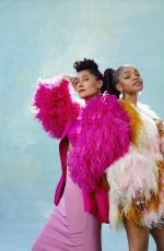 TRACEE ELLIS ROSS and MARSAI MARTIN for Ebony Magazine, March 2022