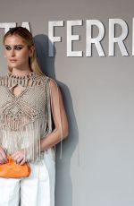 VALENTINA FERRAGNI at Alberta Ferretti Fashion Show in Milan 02/23/2022