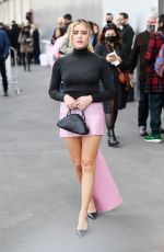 VALENTINA FERRAGNI at Prada Fashion Show at MFW in Milan 02/24/2022