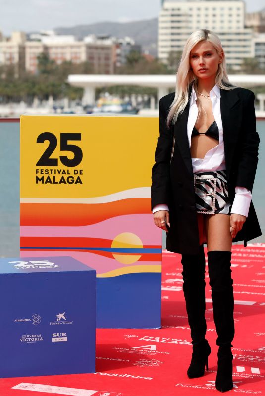 VALENTINA ZENERA at Elite Photocall at 25th Malaga Film Festival 03/19/2022