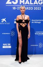 VALENTINA ZENERE at Canallas Premiere at 25th Malaga Film Festival 03/19/2022