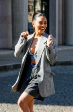 VANESSA HUDGENS Arrives at Miu Miu Fashion Show in Paris 03/08/2022