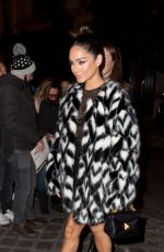 VANESSA HUDGENS Arrives at Soho House in Paris 03/06/2022