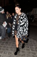 VANESSA HUDGENS Arrives at Soho House in Paris 03/06/2022