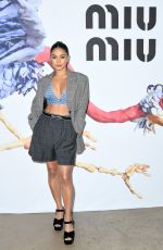 VANESSA HUDGENS at Miu Miu Show at Paris Fashion Week 03/08/2022