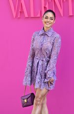 VANESSA HUSGENS at Valentino Fashion Show in Paris 03/06/2022
