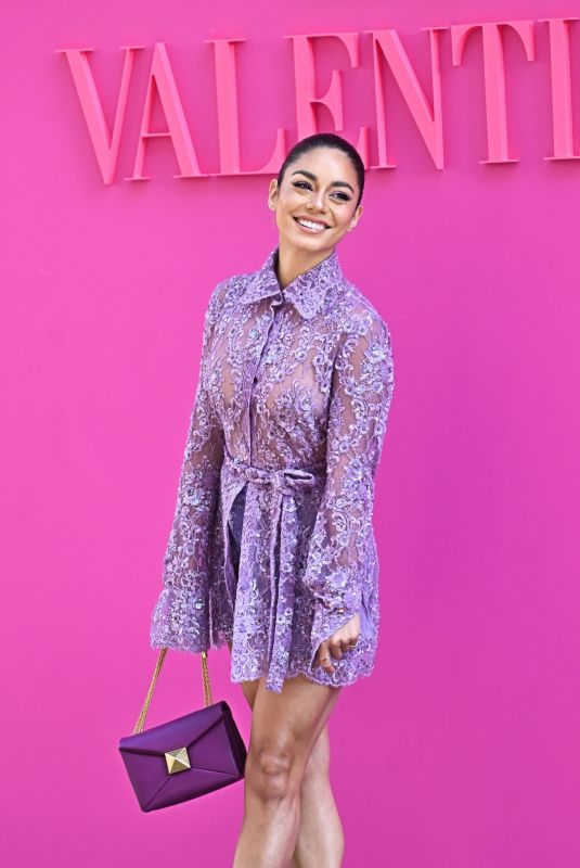 VANESSA HUSGENS at Valentino Fashion Show in Paris 03/06/2022