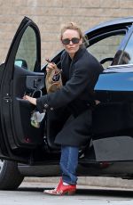 VANESSA PARADIS and Samuel Benchetrit Out in Studio City 03/04/2022