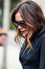 VICTORIA BECKHAM Out at Paris Fashion Week 03/04/2022