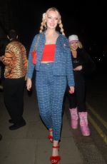 VICTORIA CLAY and ALEXIS KNOX Arrives at Charli XCX