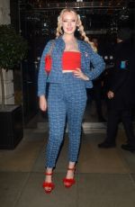 VICTORIA CLAY and ALEXIS KNOX Arrives at Charli XCX