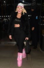 VICTORIA CLAY and ALEXIS KNOX Arrives at Charli XCX