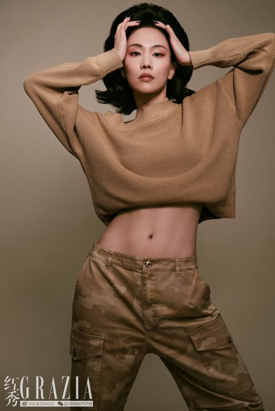 WANG FEI FEI For Grazia Magazine, China March 2022