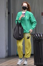 WHITNEY PORT Leaves a Nail Salon in Los Angeles 03/05/2022
