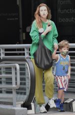 WHITNEY PORT Leaves a Nail Salon in Los Angeles 03/05/2022