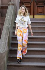 WILLA FITZGERALD Out in New York 03/15/2022