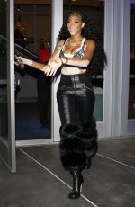 WINNIE HARLOW Arrives at Lakers Game at Crypto.com Arena in Los Angeles 03/11/2022