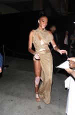 WINNIE HARLOW Arrives at W Magazine Event in Los Angeles 03/2/2022