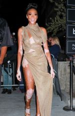 WINNIE HARLOW Arrives at W Magazine Event in Los Angeles 03/2/2022
