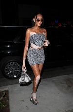 WINNIE HARLOW Leaves Revolve Social House Grand Ppening in Los Angeles 03/03/2022