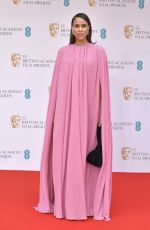 ZAWE ASHTON at EE British Academy Film Awards 2022 in London 03/13/2022