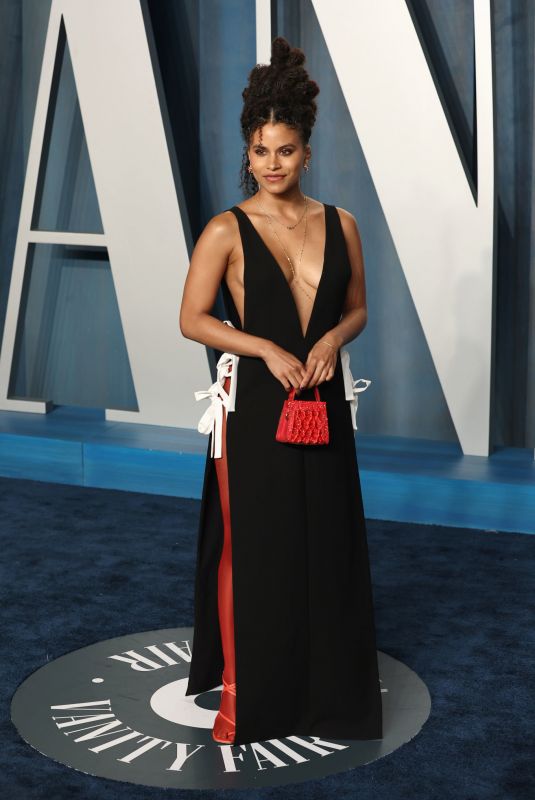 ZAZIE BEETZ at 2022 Vanity Fair Oscar Party in Beverly Hills 03/27/2022