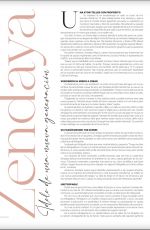ZENDAYA in Ocean Drive Magazine, February/March 2022