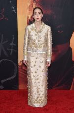 ZOE KAZAN at The Batman Premiere at Lincoln Center in New York 03/01/2022