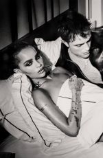 ZOE KRAVITZ and Robert Pattinson in Wonderland Magazine, Spring 2022