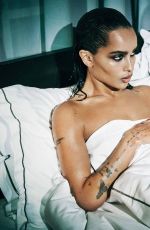 ZOE KRAVITZ and Robert Pattinson in Wonderland Magazine, Spring 2022