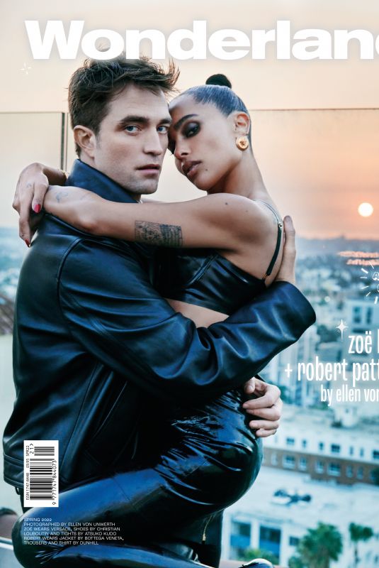 ZOE KRAVITZ and Robert Pattinson in Wonderland Magazine, Spring 2022