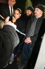ZOE KRAVITZ Arrives at SNL Afterparty in New York 03/12/2022